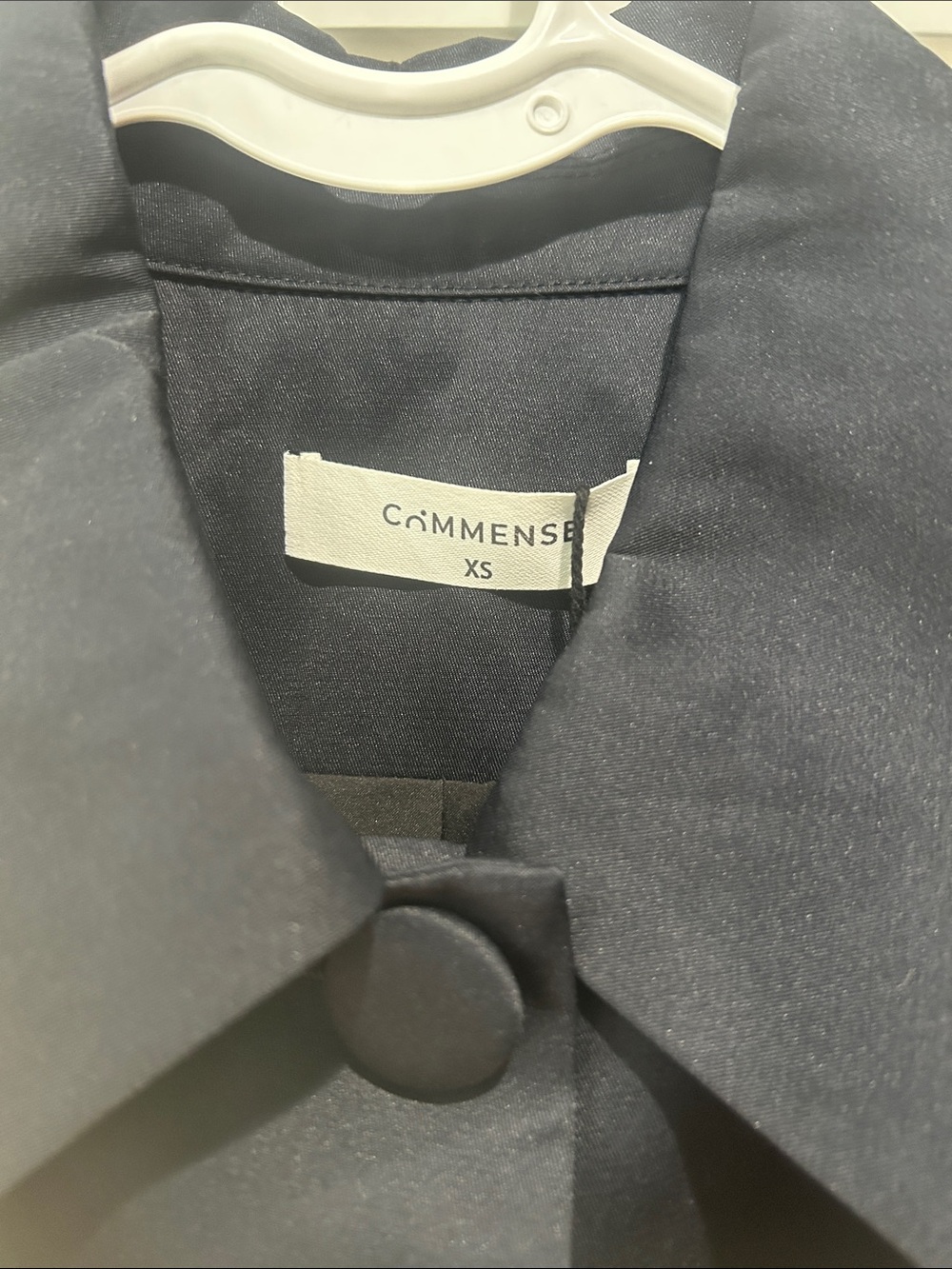 Commense Blue Button Front Jacket - Picture 4 of 7